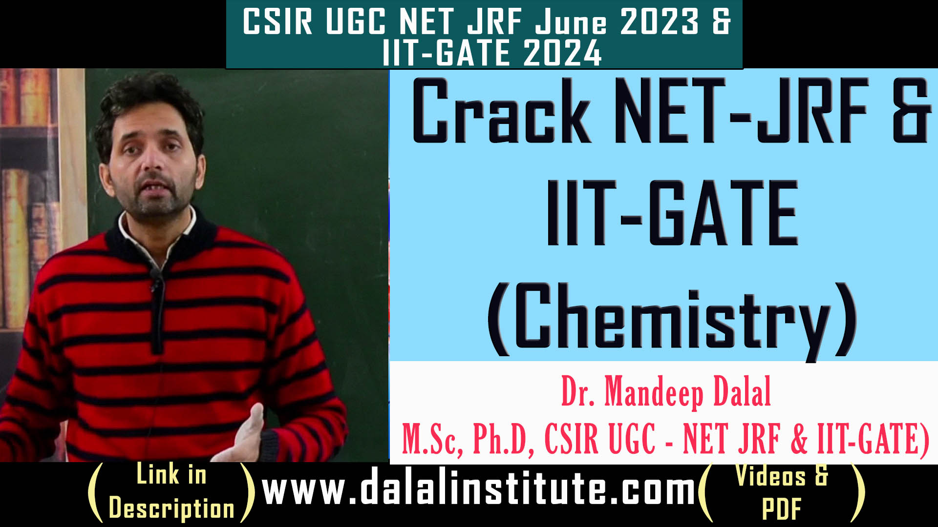 You are currently viewing CSIR UGC – NET JRF (NTA) Chemical Science June 2023 & IIT-GATE Chemistry 2024 Coaching Notification