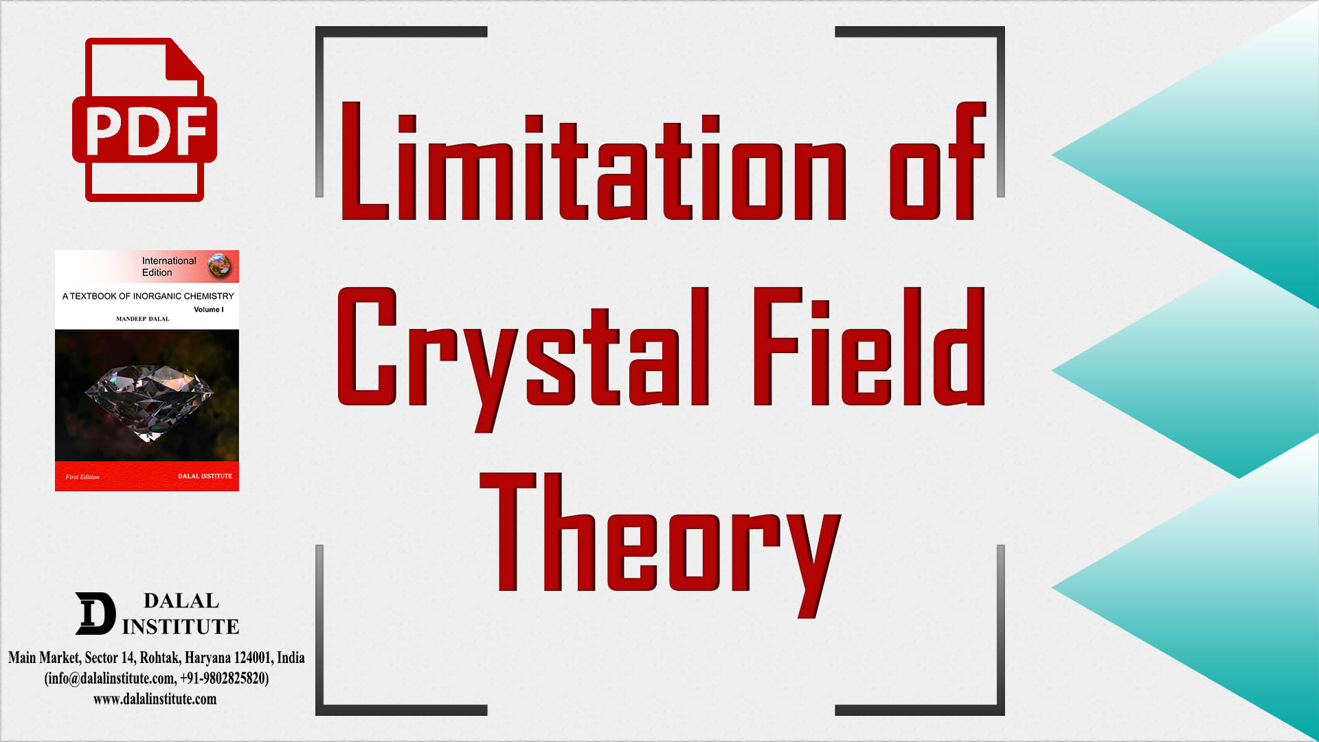 crystal field theory pdf