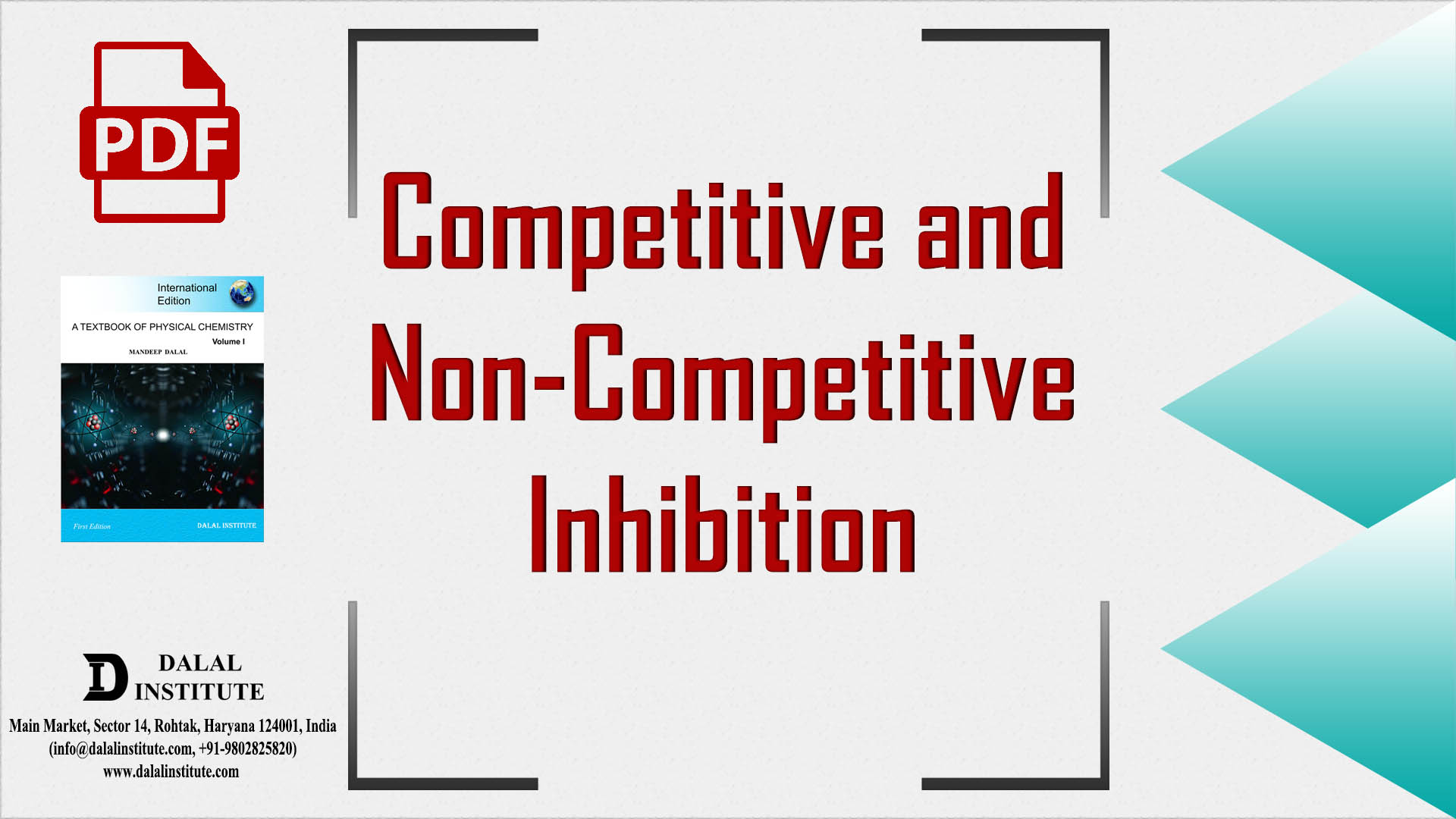 Competitive and Inhibition Dalal Institute